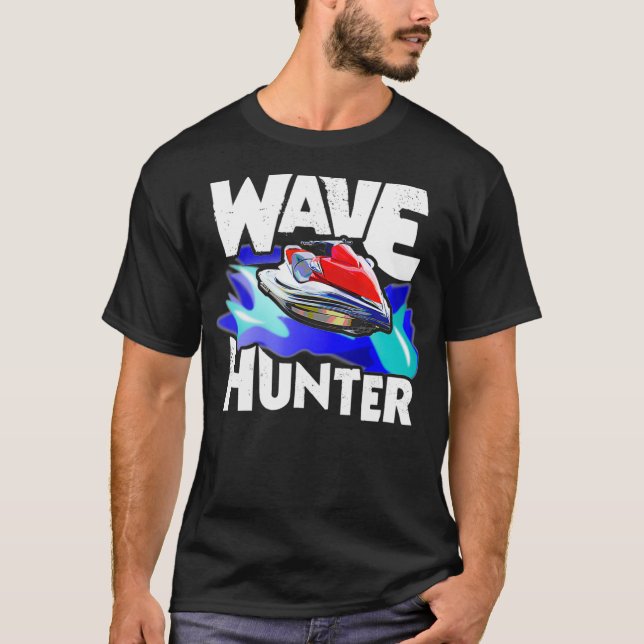 T-shirt Chemise de ski Jet pour enfants (Devant)