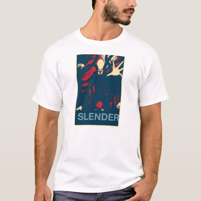 T-shirt Chemise de Slenderman (Devant)