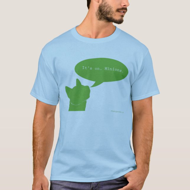 T-shirt Chemise de snob de chien de bétail d'avant (Devant)