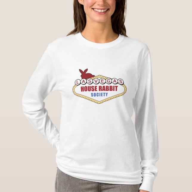 T-shirt Chemise de société de lapin de Chambre de Las (Devant)