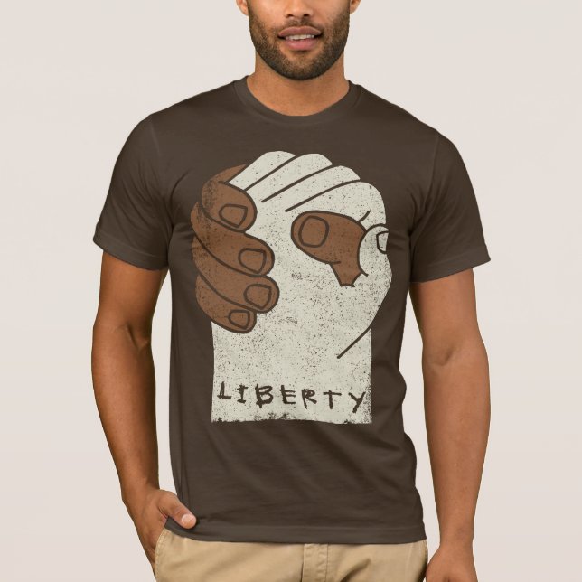 T-shirt Chemise de solidarité de liberté (Devant)
