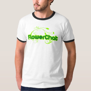 T-shirt Chemise de sonnerie de FlowerChat