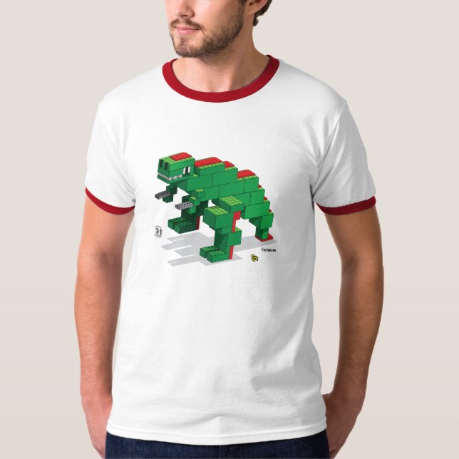 T-shirt Chemise de sonnerie de Legosaurus (Devant)