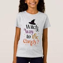 Chemise De Sorcière À La Chemise D'Halloween Candy