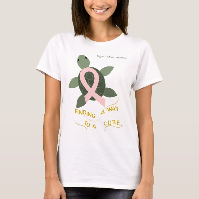 T-shirt Chemise de soutien contre le cancer du sein de la  (Devant)