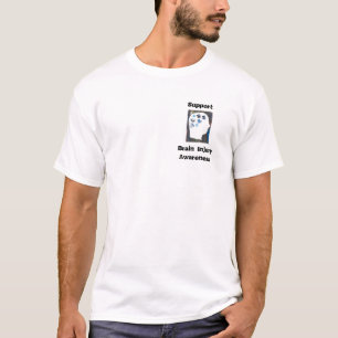 T-shirt Chemise de soutien de lésion cérébrale