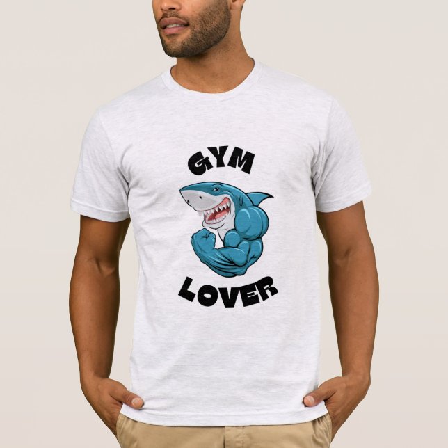 T-shirt chemise de sport pour hommes (Devant)