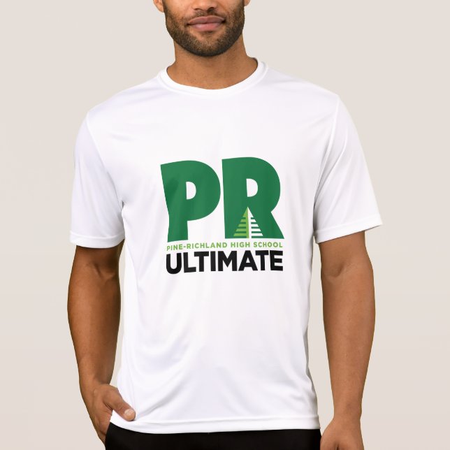 T-shirt Chemise de Sport-Tek de pin de P.R. (Devant)