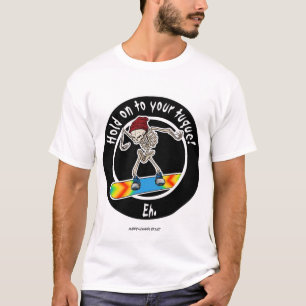 T-shirt Chemise de squelette de neige