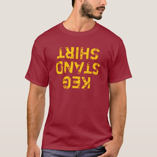 T-shirt Chemise de support du barillet des hommes (Devant)