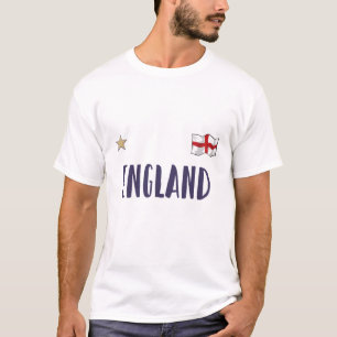 T-shirt Chemise de supporter de football d'Angleterre Drap