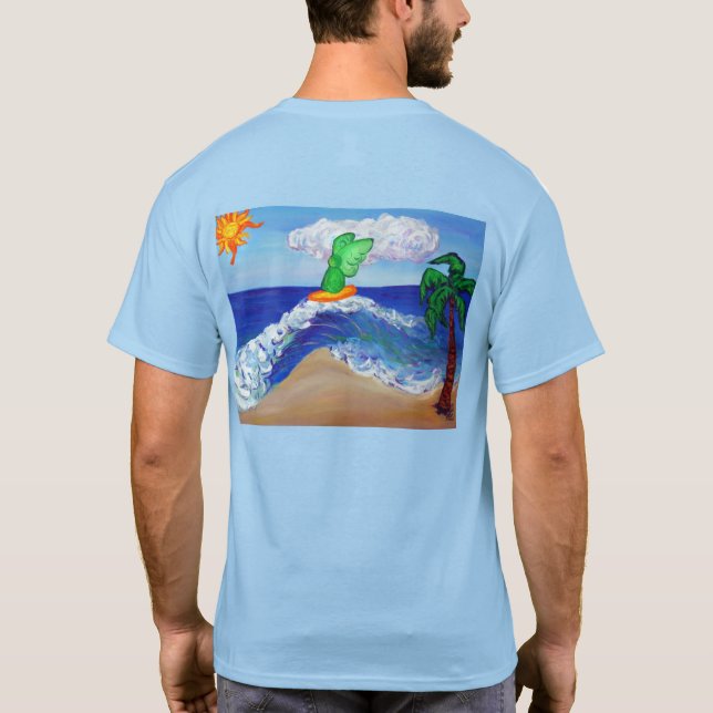 T-shirt Chemise de surf Angel Raphael (Dos)