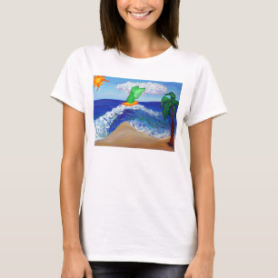 T-shirt Chemise de surf Angel Raphael
