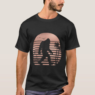 T-shirt Chemise de surf Bigfoot drôle Tee d'été Ros