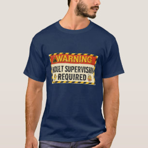T-shirt Chemise de surveillance pour hommes adultes