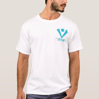 T-shirt Chemise de symbole de l'homme H18