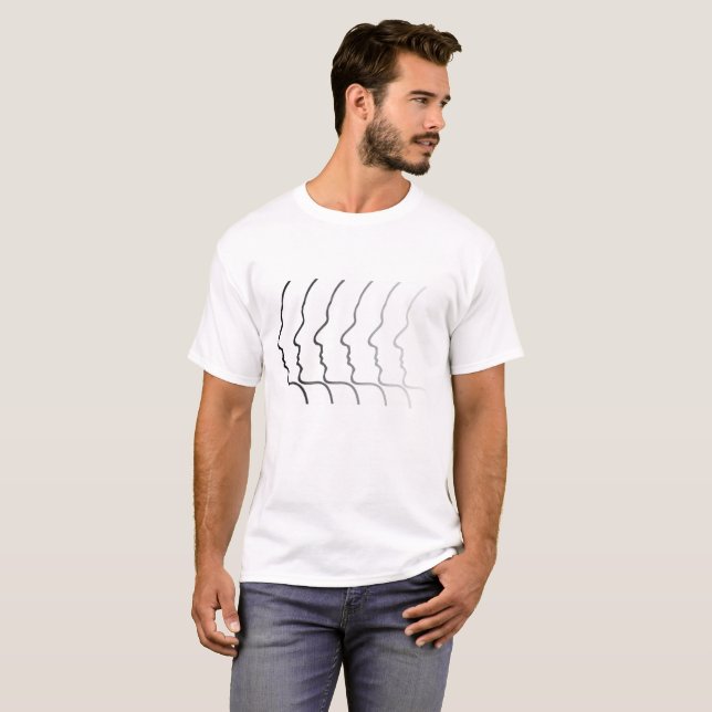 T-shirt chemise de système (Devant entier)