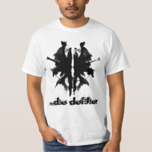 T-shirt chemise de tache d'encre…