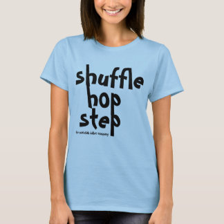 T-shirt chemise de taqueur d'étape d'houblon de pas