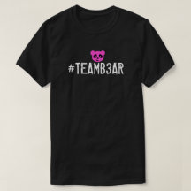 Chemise de #Teamb3ar - B3ar rose