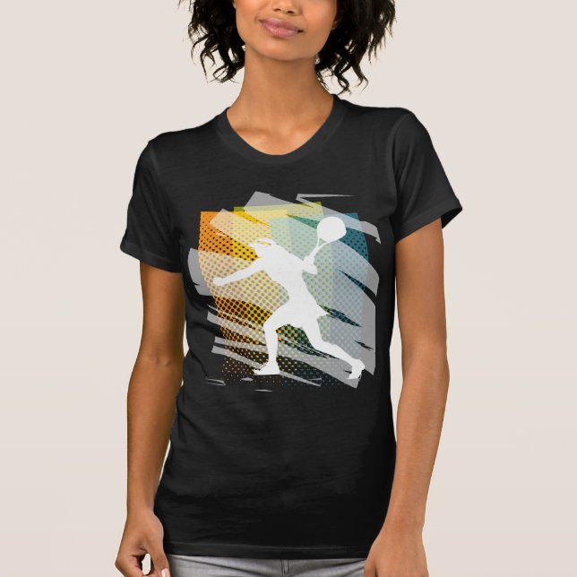 T-shirt Chemise de tennis féminine (Devant)