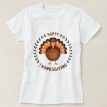 Chemise de Thanksgiving pour la fête de la dinde