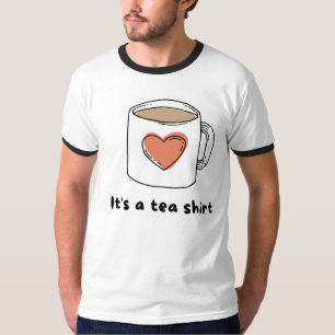 T-shirt Chemise de thé pour hommes