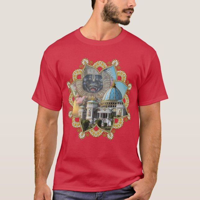 T-shirt Chemise de TOVP/Lord Nrsimha (Devant)