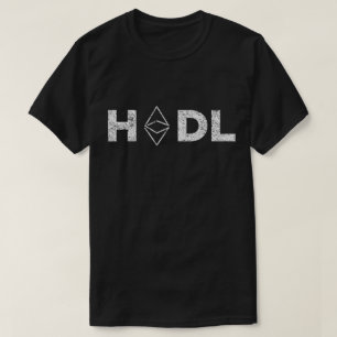 T-shirt Chemise de trader de crypto Ethereum HODL