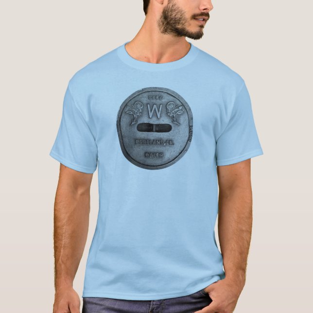 T-shirt Chemise de trappe de l'eau de Portland (Devant)