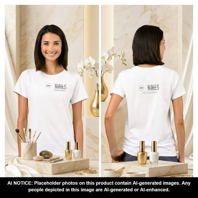 T-shirt Chemise de travail personnalisée pour technicien e (Créateur téléchargé)