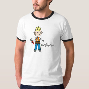 T-shirt Chemise de travailleur de la construction