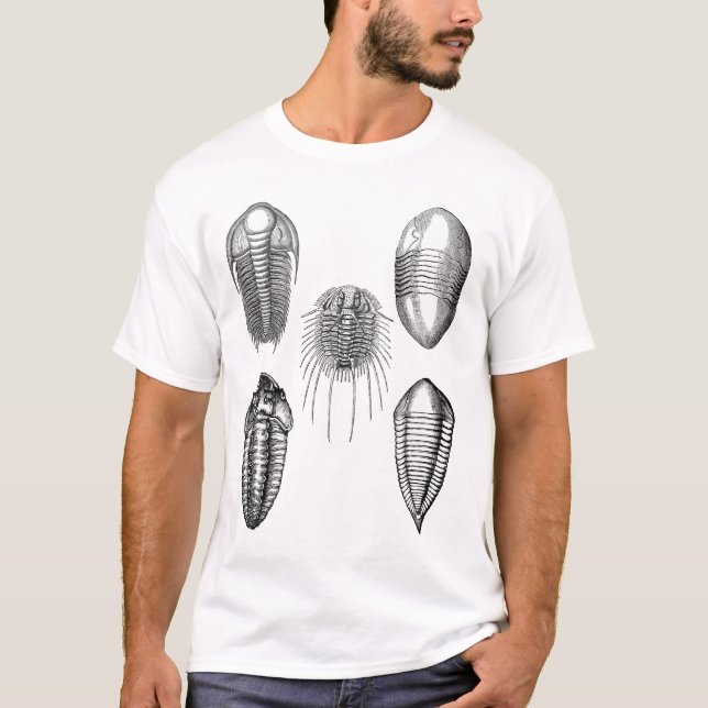 T-shirt Chemise de Trilobites (Devant)