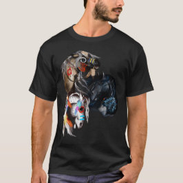T-shirt Chemise de trois chevaux