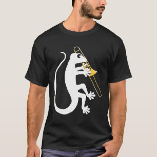 T-shirt Chemise de trombone de Gecko (chemises foncées)