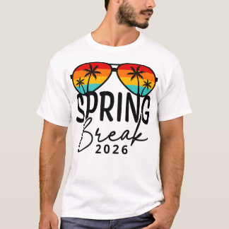 T-shirt Chemise de vacances de printemps 2026 – Fête de pl