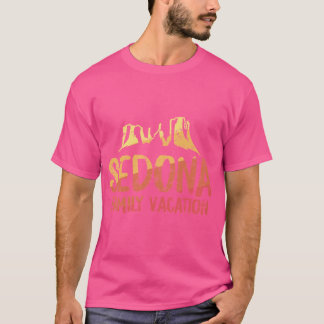 T-shirt Chemise de vacances familiales à Sedona Arizona Re