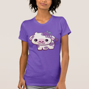 T-shirt Chemise de vache Plumberry Kawaii Vêtements Kawaii
