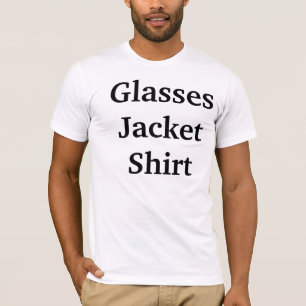T-shirt Chemise de veste en verre