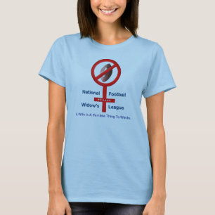 T-shirt Chemise de veuve du football