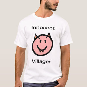 T-shirt Chemise de villageois de loup-garou
