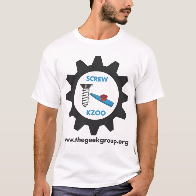 T-shirt Chemise de vis (Devant)