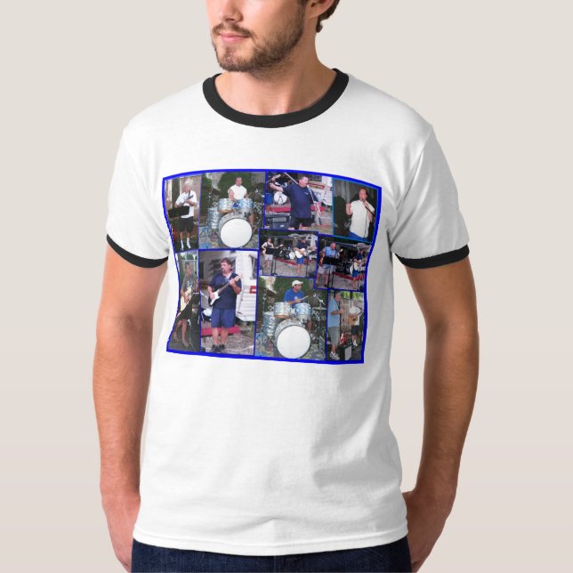 T-shirt CHEMISE de visite de bande de Bluesmen (Devant)