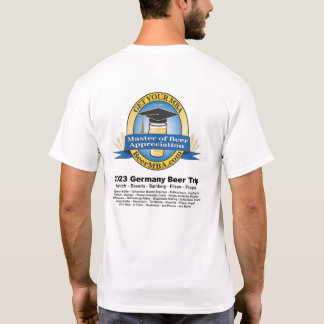 T-shirt Chemise de voyage Allemagne 2023