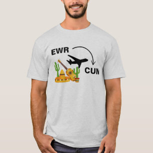 T-shirt Chemise de voyage pour Cancun Mexique