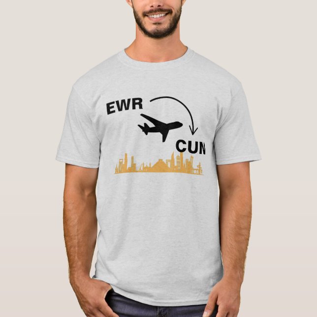 T-shirt Chemise de voyage pour Cancun Mexique (Devant)