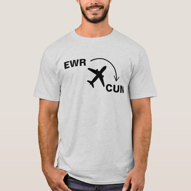 T-shirt Chemise de voyage pour Cancun Mexique (Devant)