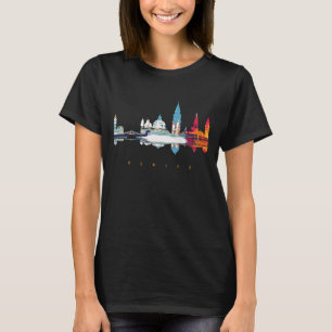 T-shirt Chemise de voyage romantique gondole Venise Italie