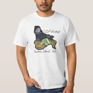 T-shirt Chemise de Washington d'île de Guemes d'hôtel de