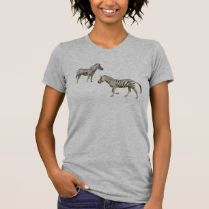 T-shirt Chemise de zèbres